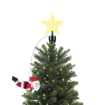 Mr. Christmas Flying Santa Animated Tree Topper with LED Star thumbnail 2