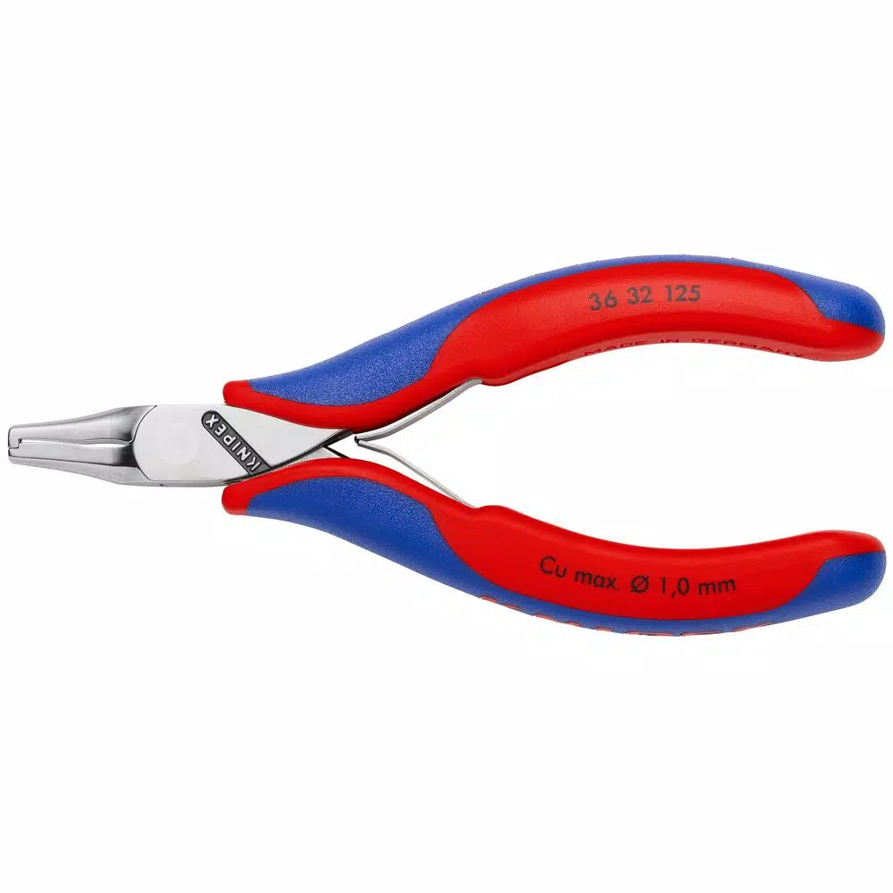 KNIPEX 5 in. Electronics Mounting Pliers with Comfort Grip Handles