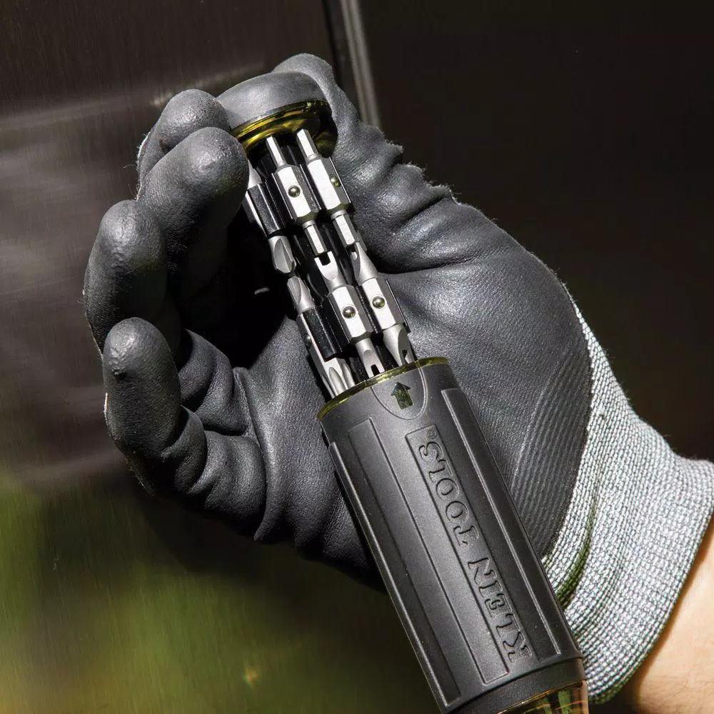 Klein Tools 27-in-1 Multi-Bit Tamperproof Screwdriver with Nut Driver