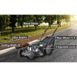 PowerSmart Power Smart 22 in. 3-in-1 Self-Propelled Gas Lawn Mower, 170 cc Engine, Rear-Wheel Drive thumbnail 9