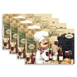 Morgan Home MHF Home Chef and Wine Multi-Colored Polypropylene Placemat Set, 4-Pack thumbnail 2