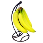 Southern Homewares Metal Bronze Banana Rack Hanger - Steel Fruit Basket Stand thumbnail 2