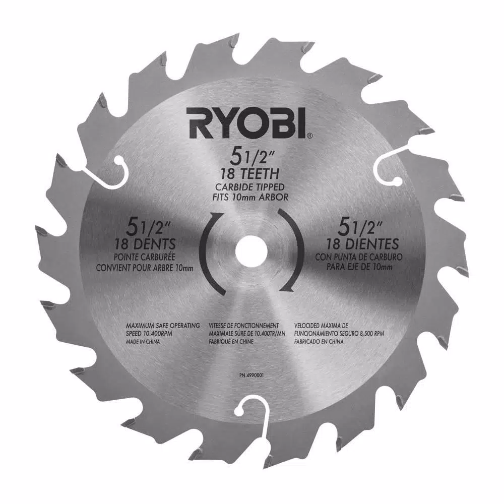 RYOBI 18V ONE+ 5-1/2 in. Cordless Circular Saw Kit with 4.0 Ah Battery and Charger