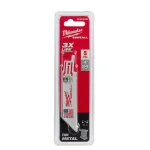 Milwaukee 4 in. 24 TPI Thin Kerf Metal Cutting Reciprocating Saw Blades, 5-Pack thumbnail 2