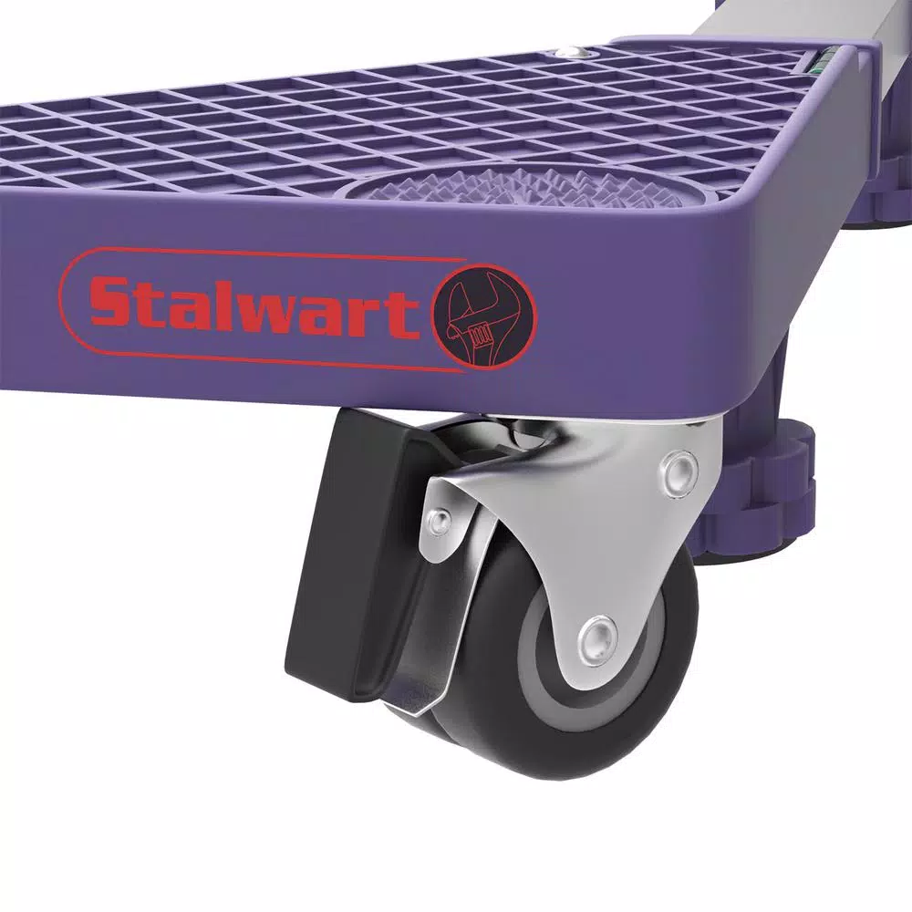 Stalwart 1100 lbs. Capacity Multi-Purpose Appliance Dolly with Adjustable Base