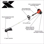 ECHO SRM-2620T X Series 25.4 cc Gas 2-Stroke Straight Shaft Trimmer thumbnail 2