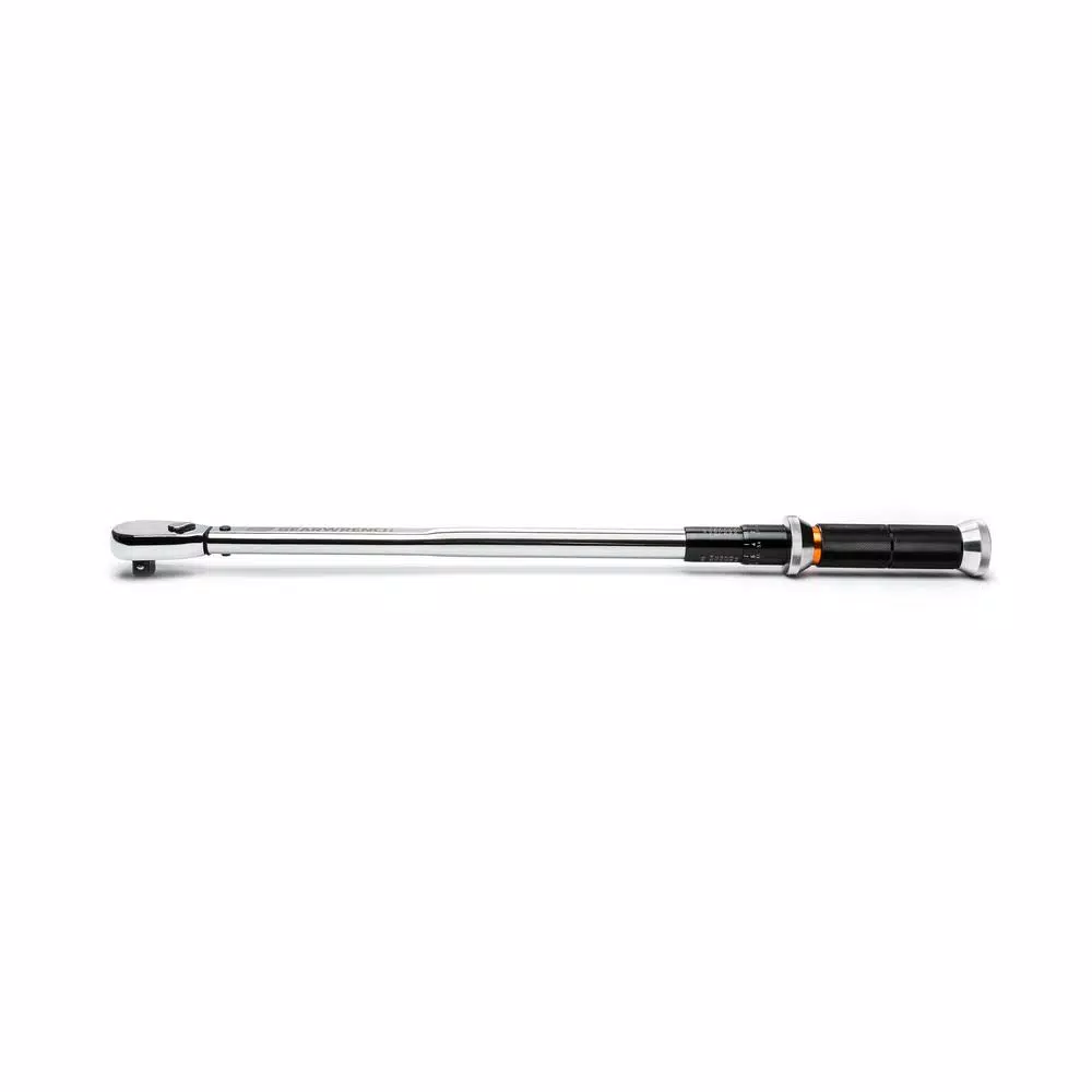 GearWrench 120XP Micrometer Torque Wrench, 1/2 in. Drive, 30-250 ft.-lb.