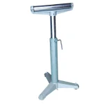 Vestil Adjustable Horizontal Range Roller Stand, 26 in. to 36 in. Pipe Stand with Chrome Rollers thumbnail 1