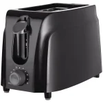 Brentwood 2-Slice Black Toaster with Cool-Touch Exterior and Wide Slots thumbnail 1