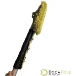DocaPole 7 ft. to 30 ft. Telescoping Extension Pole with Microfiber Chenille Wall Duster thumbnail 3