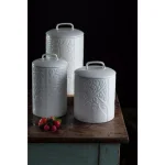 Mason Cash In the Forest 3-Piece Stoneware Coffee, Sugar and Tea Canister Set thumbnail 3