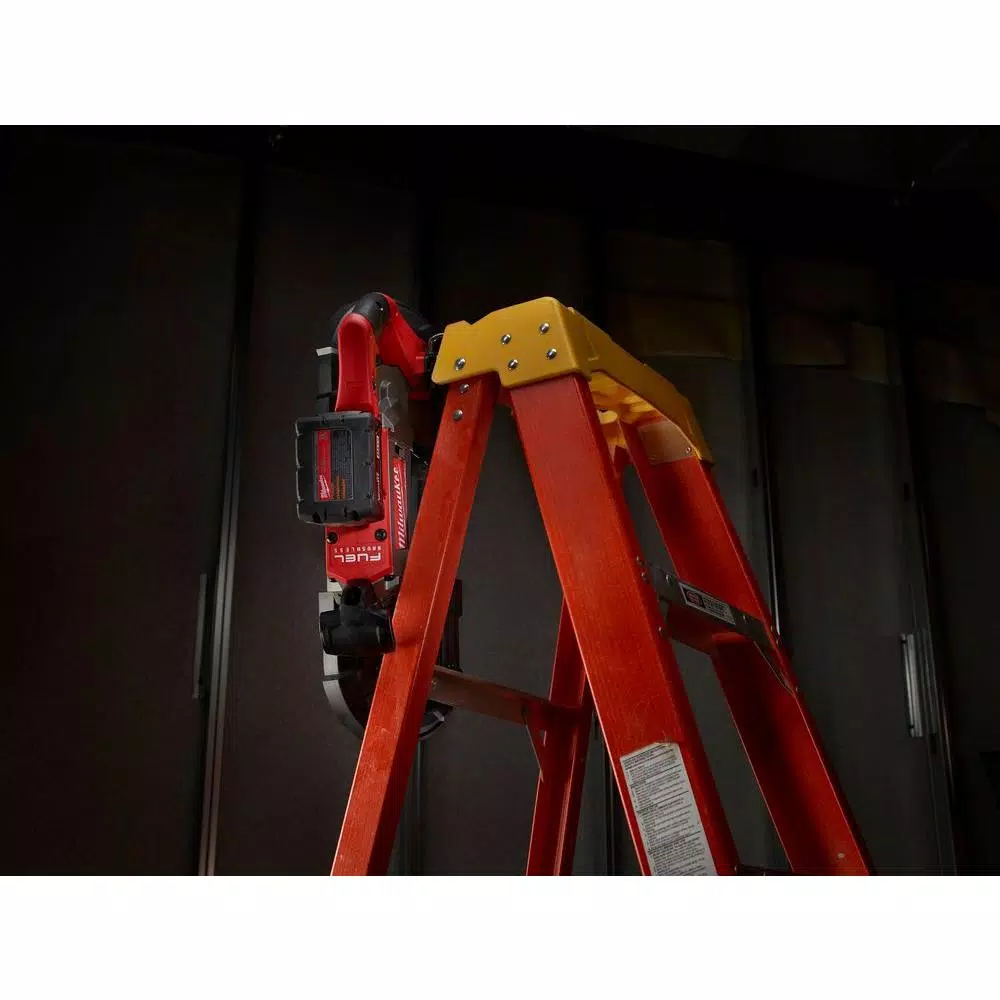 Milwaukee M18 FUEL 18V Brushless Cordless Deep Cut Band Saw Kit with 5.0 Ah Battery & Charger