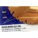 Whirlwind USA 6 in. 40-Teeth Segmented Diamond Blade for Metal and Plastic thumbnail 4