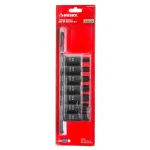 Husky 1/2 in. Drive SAE Hex Bit Impact Socket Set, 7-Piece thumbnail 4
