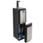 Vitapur Bottom Loading Water Cooler Dispenser with Kettle Feature, Hot/Room/Cold, Stainless Steel & Black thumbnail 6