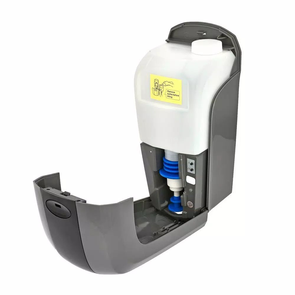 Alpine Industries Aspen Automatic Liquid Soap Dispenser, 1000 ml, Wall Mount, Gray