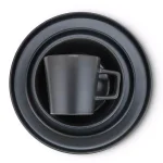 Stone Lain 16-Piece Modern Gray Matte Stoneware Dinnerware Set, Service for 4 thumbnail 2