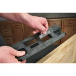 Porter-Cable 59375 Strike and Latch Plate Router Template with HSS Bit thumbnail 3