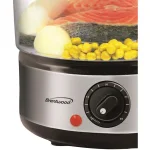 Brentwood Appliances 2-Tier Food Steamer, 20-Cup Capacity, 5 Qt, Silver thumbnail 5