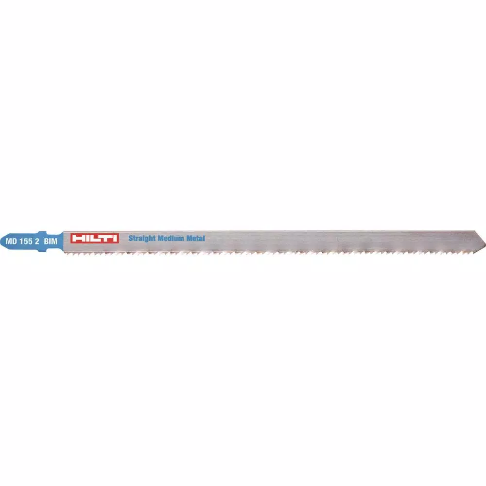 Hilti MD 155 2 Bi-Metal T-Shank Premium Jig Saw Blades, 13 TPI, 6 in. (5-Pack)