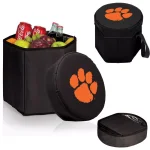 Picnic Time Clemson Tigers 12 Qt. Bongo Collapsible Soft-Side Cooler - Black thumbnail 2