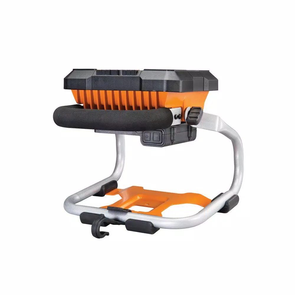 WORX 20V Power Share Cordless LED Work Light, 1500 Lumens, 360° Pivoting Head (Bare Tool Only)