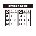 DEWALT MAXFIT 60-Piece Screwdriver Bit Set with Magnetic Screw Lock System thumbnail 7