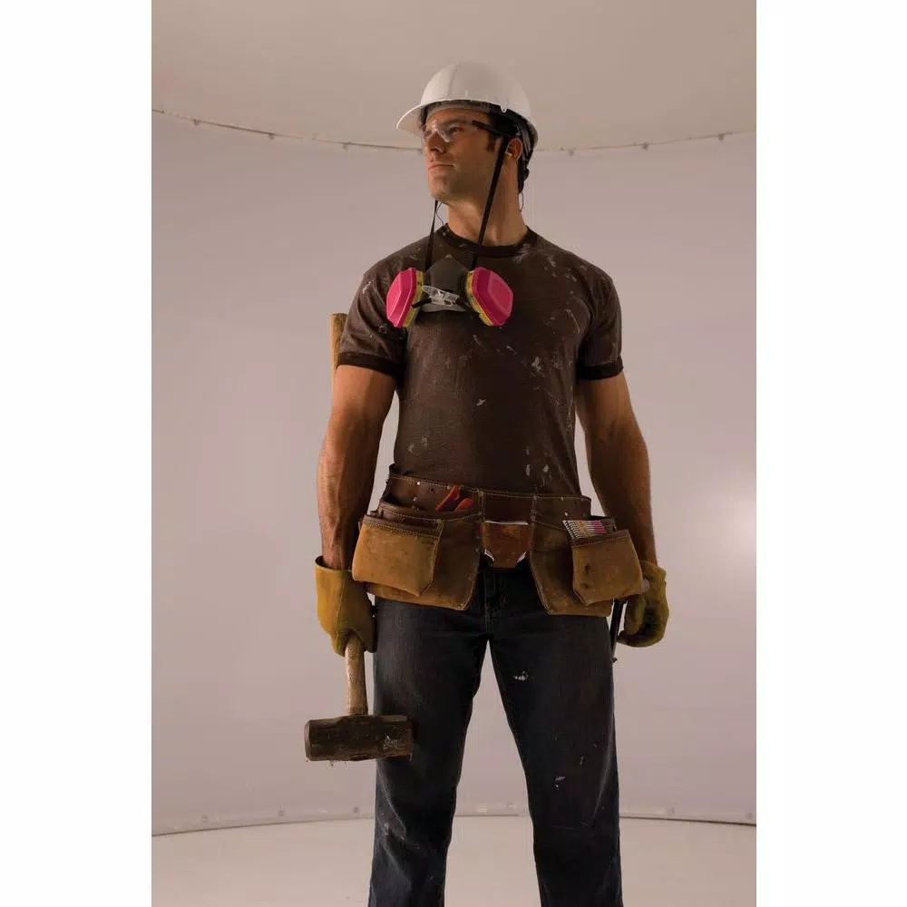 3M White Non-Vented Hard Hat with 4-Point Ratchet Adjustment