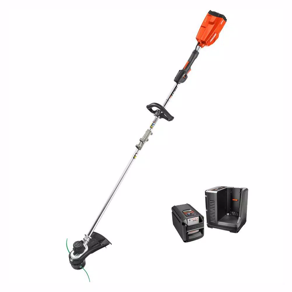 ECHO CDST-58V2AH 58V Brushless Cordless String Trimmer with 2 Ah Battery and Rapid Charger