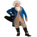 Unbranded Boys George Washington Historical Halloween Costume - Medium thumbnail 1