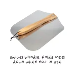 Honey-Can-Do 12 in. x 14 in. Aluminum Foldable Pizza Peel thumbnail 5