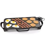 Presto 231 sq. in. Black Non-Stick Electric Griddle with Control Master Heat Control thumbnail 2