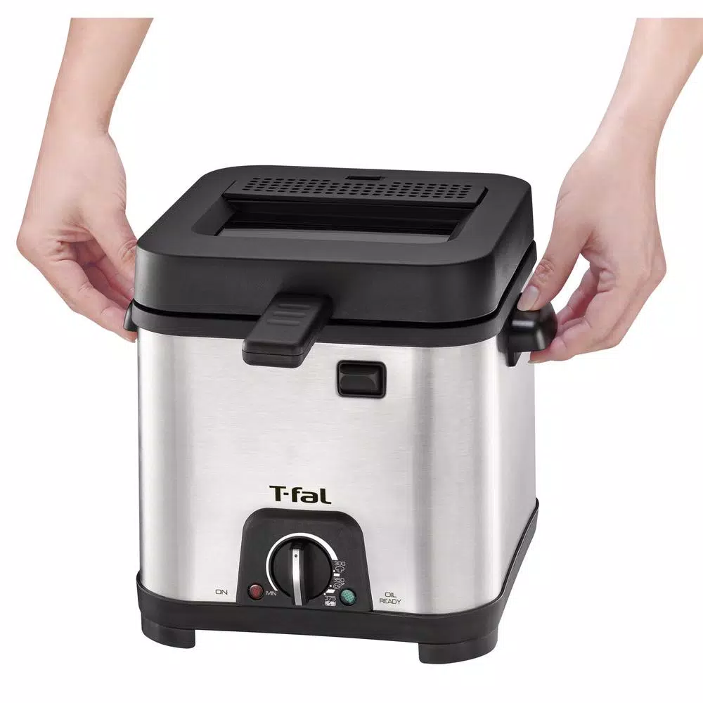 T-fal Compact Single-Serving Deep Fryer, 850W, 1.2L Non-Stick Electric Fryer