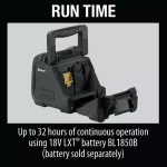Makita 18V LXT & 12V MAX CXT Bluetooth Cordless Job Site Speaker (Tool Only) thumbnail 2