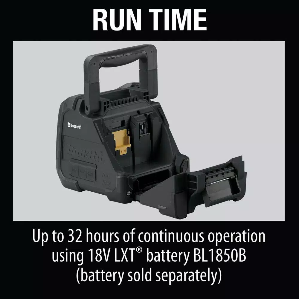 Makita 18V LXT & 12V MAX CXT Bluetooth Cordless Job Site Speaker (Tool Only)