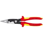 KNIPEX 8 in. Insulated Electrical Installation Pliers, 6-in-1 Multifunctional Tool thumbnail 1