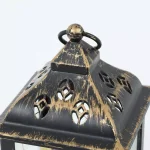Winsome House 10-Light RGB Color Changing LED Square Holiday Lantern with Christmas Ornaments thumbnail 4