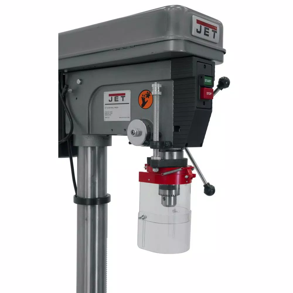 JET J-2550 1 HP 20 in. Floor Standing Drill Press, 12-Speed, 115V
