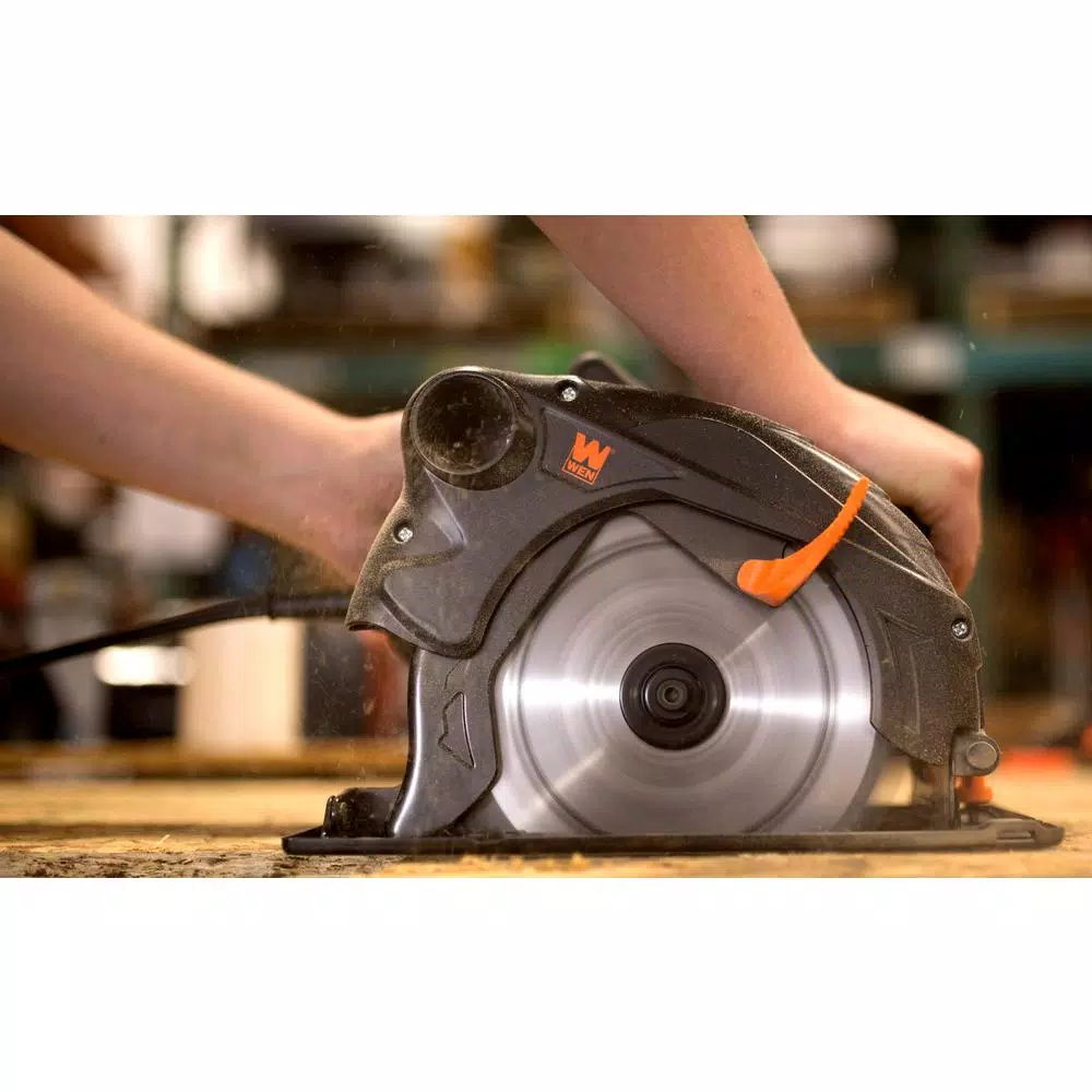 WEN 12 Amp 7-1/4 in. Sidewinder Corded Circular Saw with 2-1/2 in. Cutting Depth