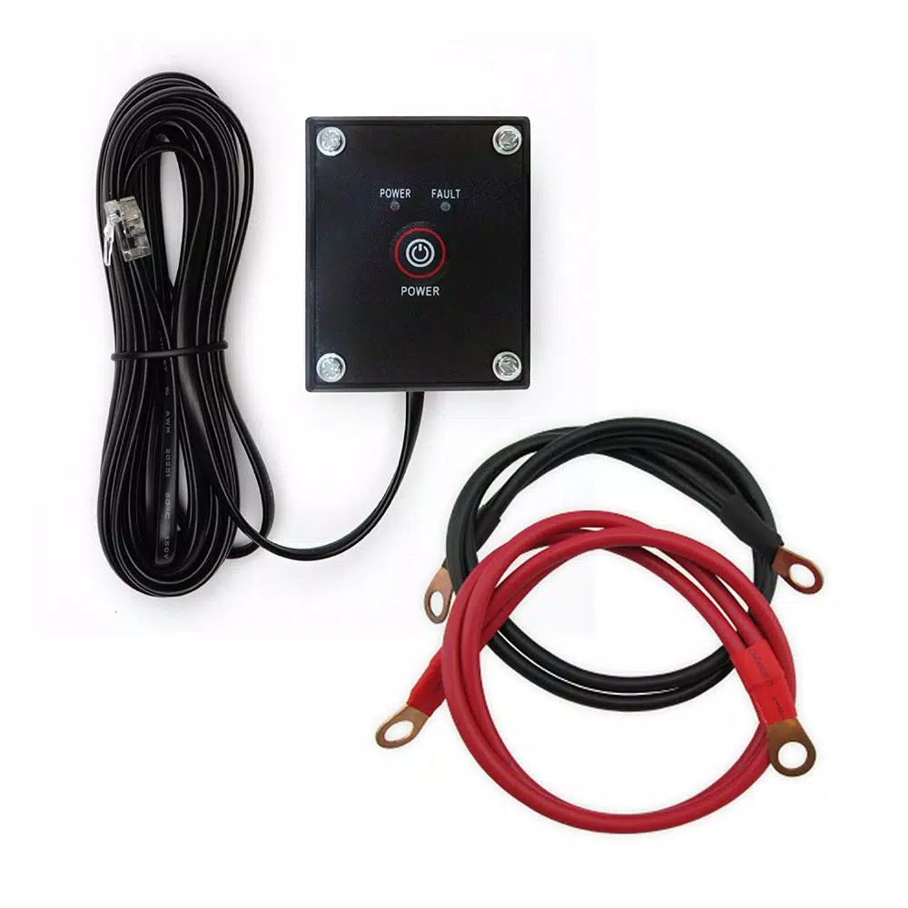GoWISE USA GoWISE Power 1000W Continuous 2000W Peak Pure Sine Wave Power Inverter, 12V DC to 120V AC