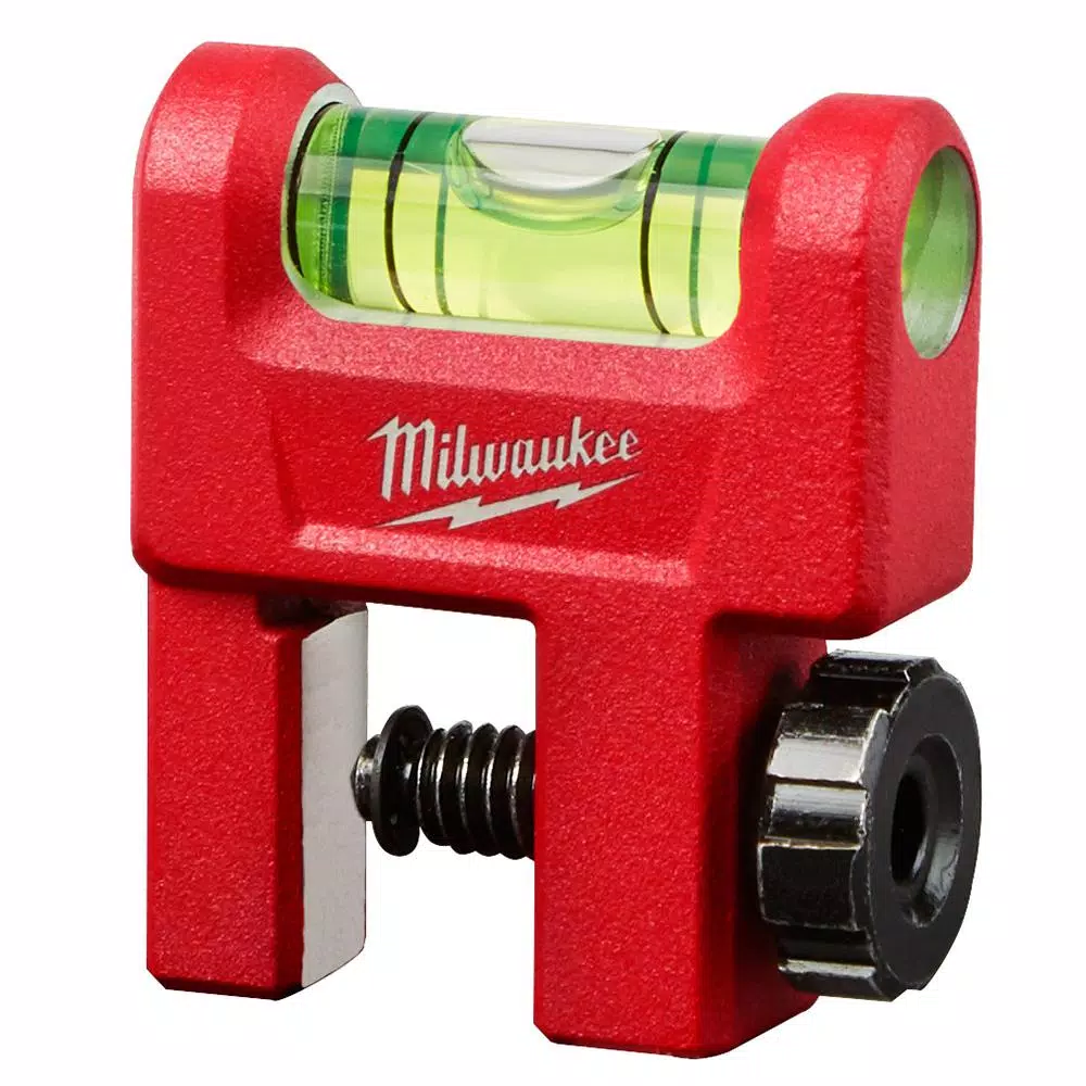 Milwaukee 2 in. Pipe Lock Level, Torpedo Conduit Level with 270° Vial Visibility
