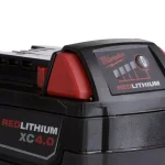 Milwaukee M18 REDLITHIUM XC 4.0 Ah 18V Lithium-Ion Extended Capacity Battery Pack thumbnail 4
