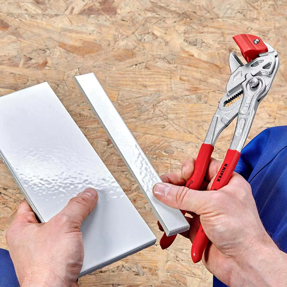 KNIPEX 10 in. Tile Breaking Pliers for Porcelain and Stoneware