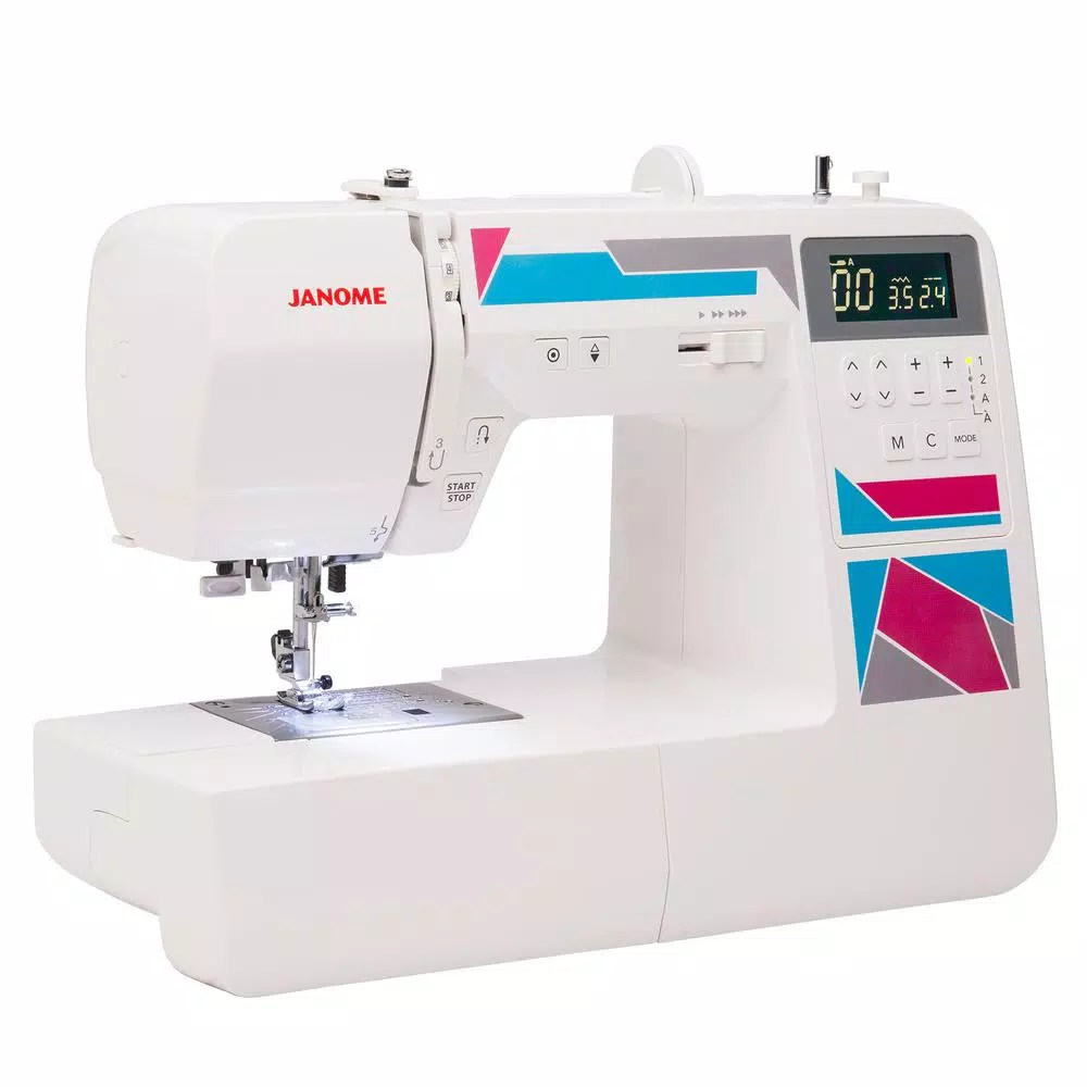 Janome MOD-200 Computerized Sewing Machine with 200 Stitches and Memory