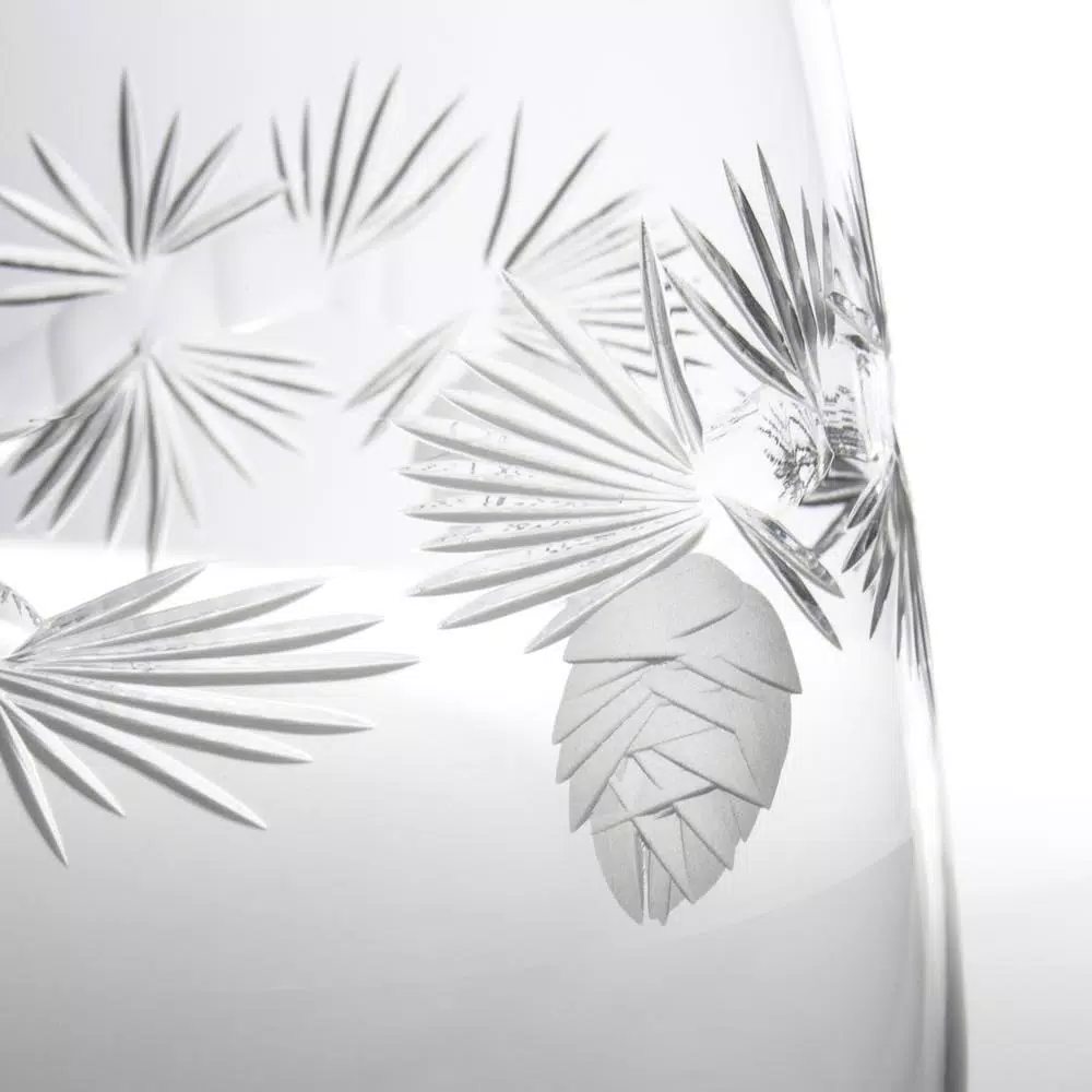 Rolf Glass Icy Pine 16 oz. Clear Pint/Mixing Glass Set of 4