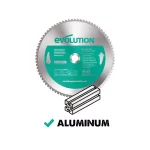 Evolution Power Tools 12 in. 80-Teeth Carbide Metal Cutting Saw Blade for Aluminum and Non-Ferrous Metals thumbnail 2