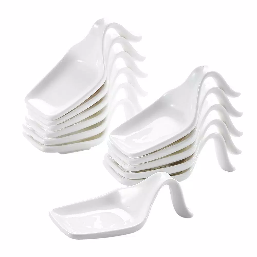 MALACASA 4.3 in. White Porcelain Ramekins Set of 12, Ceramic Serving Dishes for Creme Brulee and Souffle