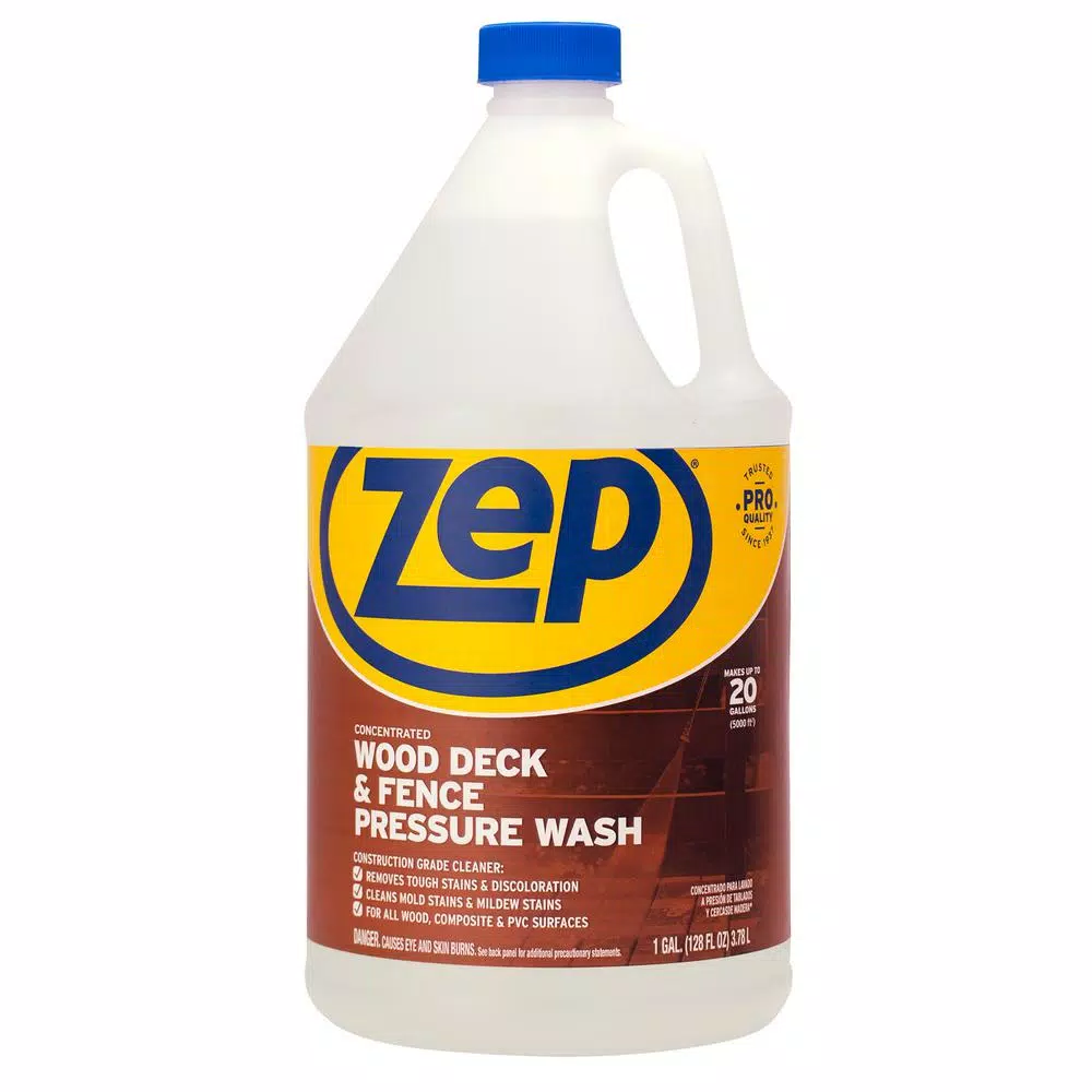 ZEP Commercial Deck and Fence Cleaner, 1 Gallon (Case of 4)