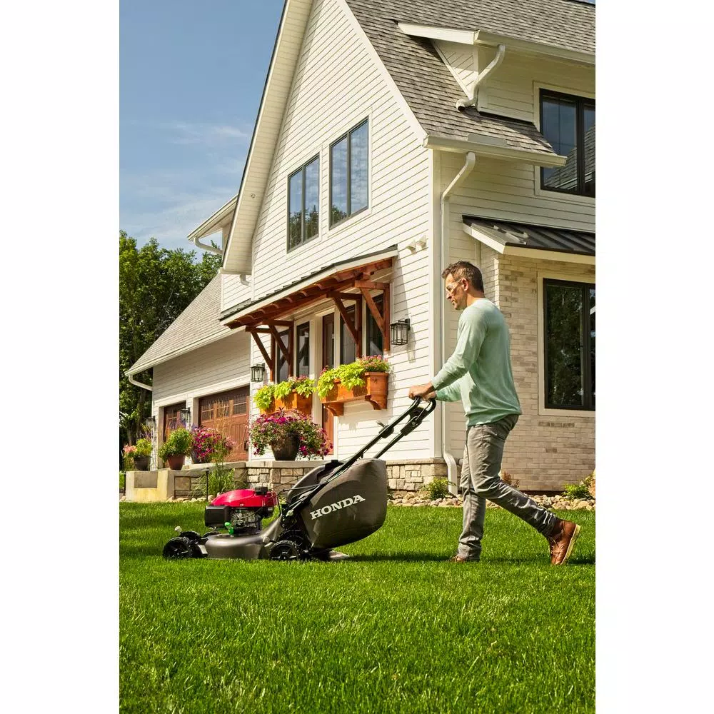 Honda 21 in. 3-in-1 Variable Speed Gas Self-Propelled Walk Behind Lawn Mower with GCV170 Engine