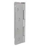 Design House 4 in. x 1/4 in. Radius Satin Nickel Steel Door Hinge Value Pack (3-Pack) thumbnail 3